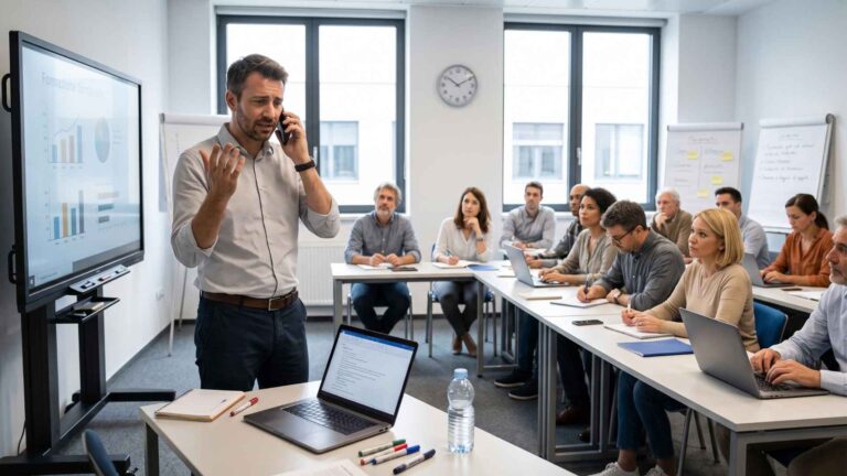 La gestione del tempo in aula per il formatore