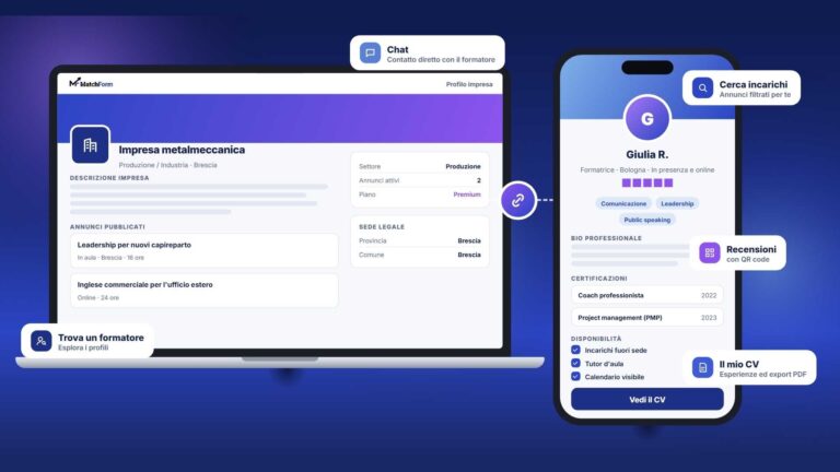 Le funzionalità di MatchForm